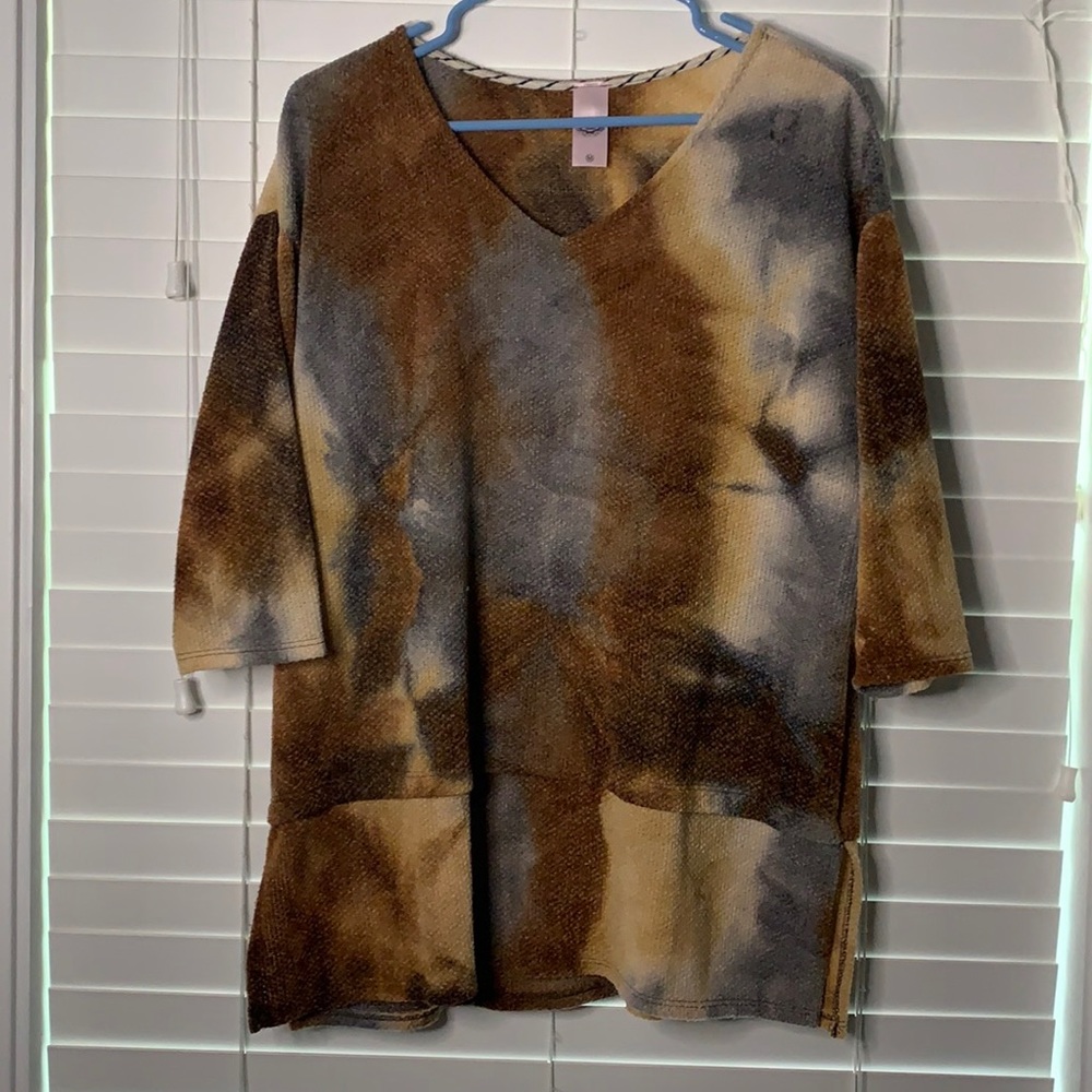 Pink Coconut Tie Dye Top
